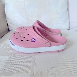 Crocs Clog junior girl size 3 Pink